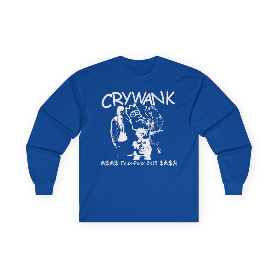 Crywank Unisex Ultra Cotton Long Sleeve Tee