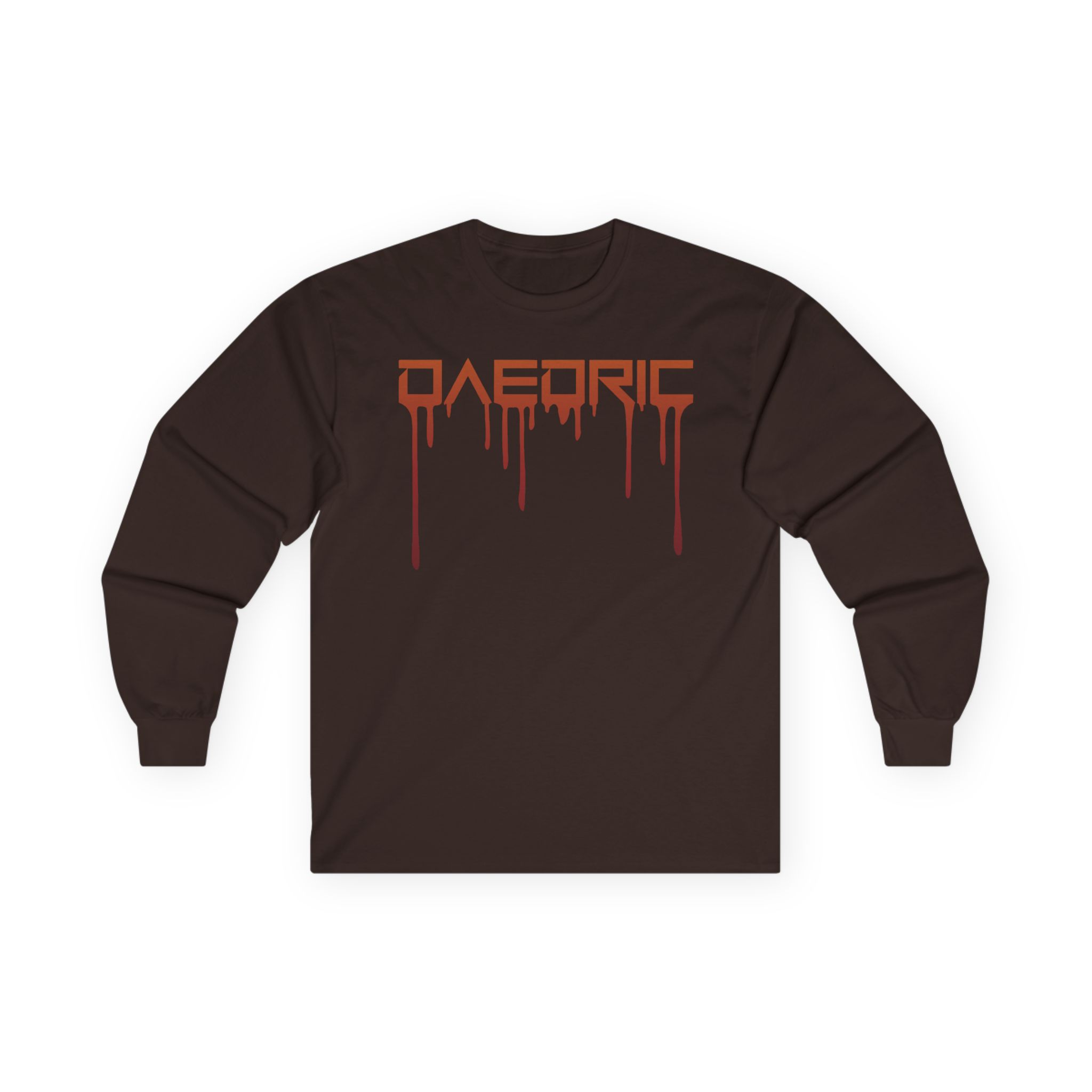 Daedric Drip Logo Unisex Ultra Cotton Long Sleeve Tee