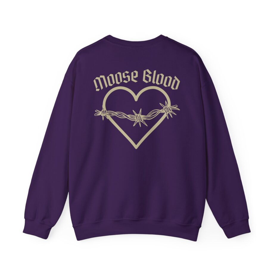 Moose Blood Barbed Wire Heart Unisex Heavy Blend™ Crewneck Sweatshirt