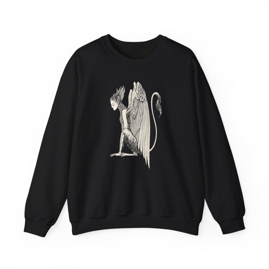 Alcest Spiritual Instinct Back Logo Unisex Heavy Blend™ Crewneck Sweatshirt