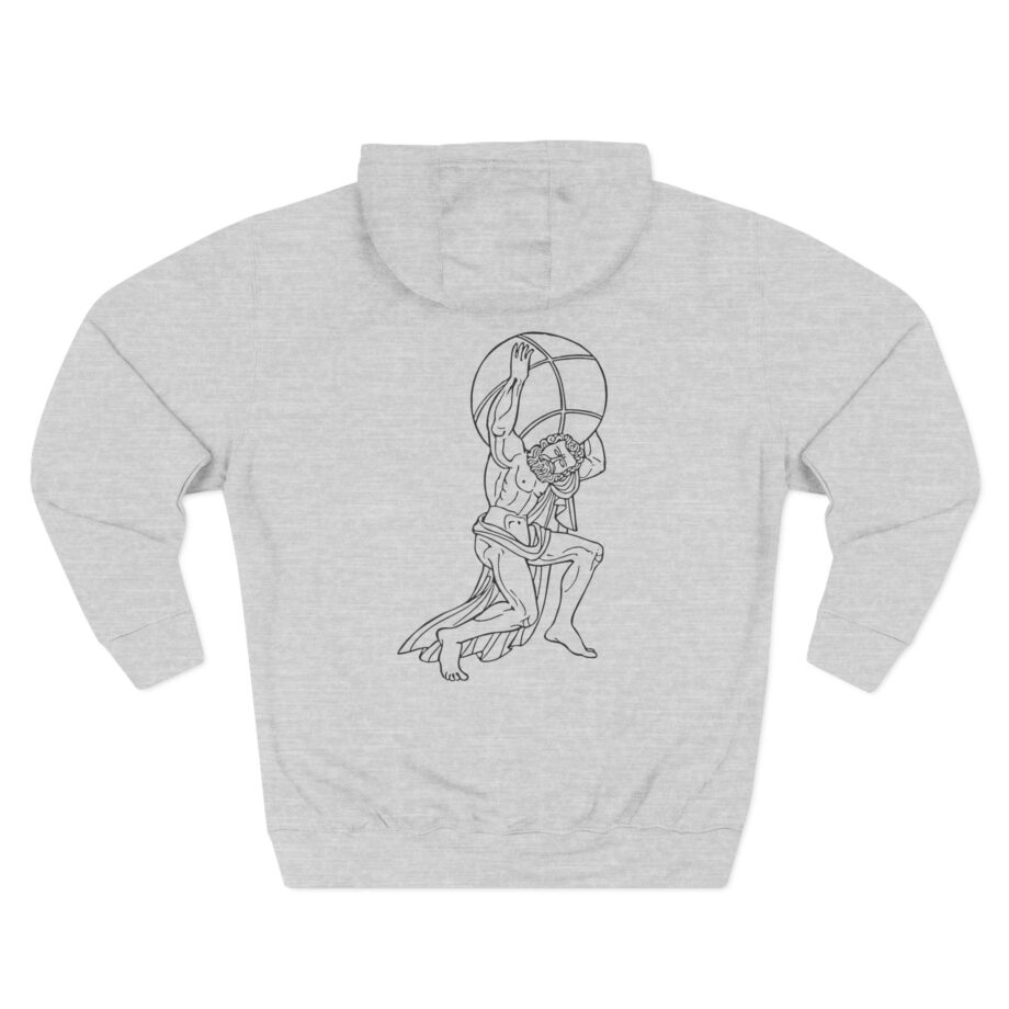 Bicep Feel My Three-Panel Fleece Hoodie