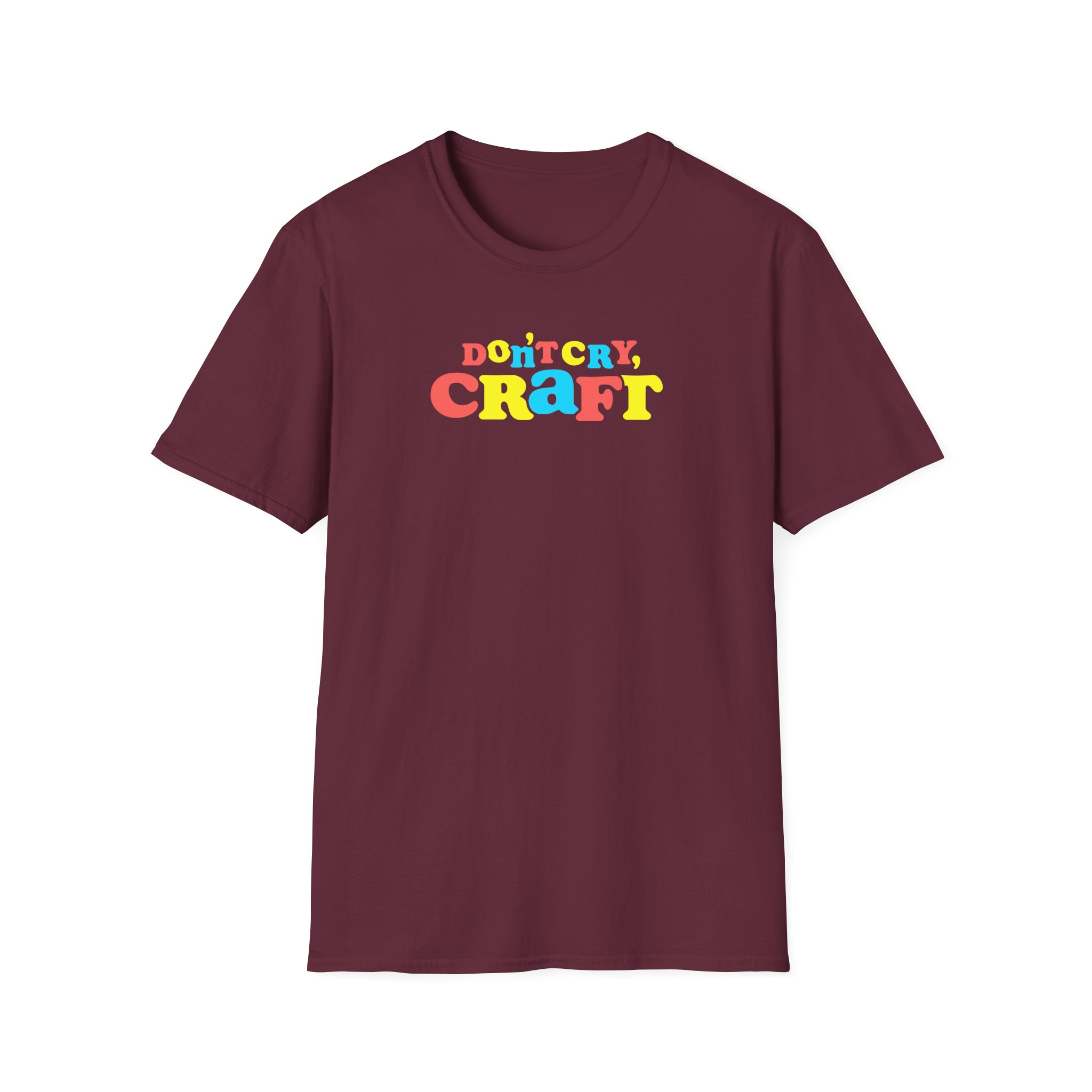 Dan and Phil Don't Cry Craft Unisex Softstyle T-Shirt
