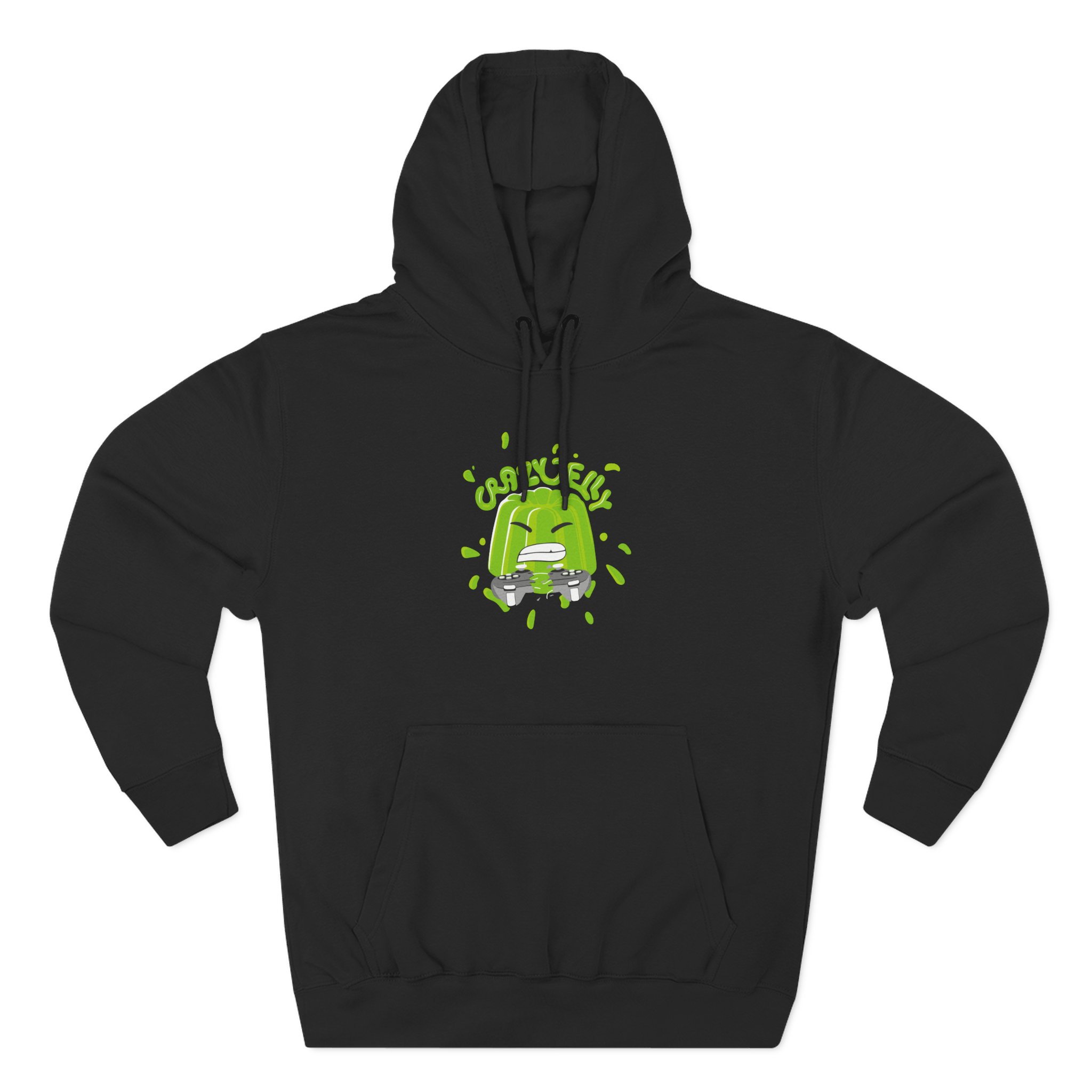 Crazy Jelly Three-Panel Fleece Hoodie