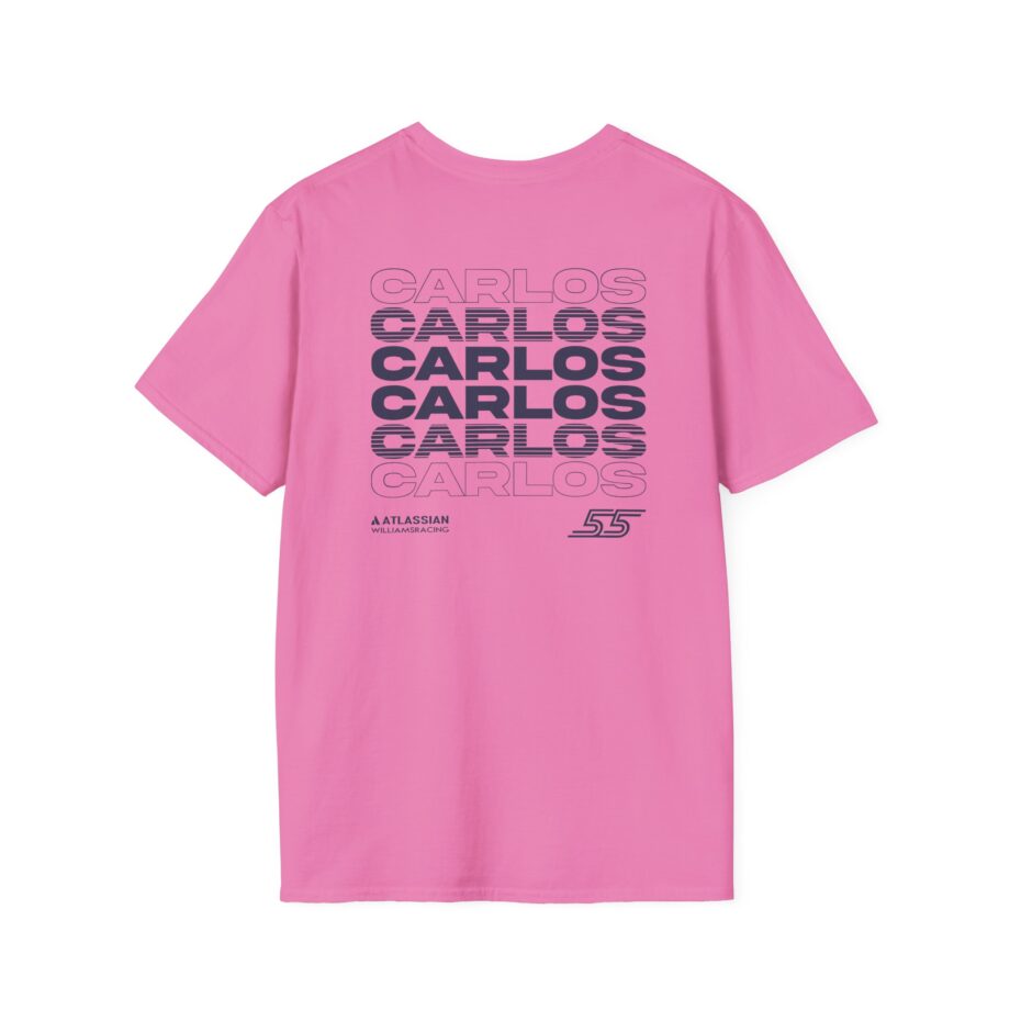 Carlos Sainz Atlassian Williams Racing Unisex Softstyle T-Shirt