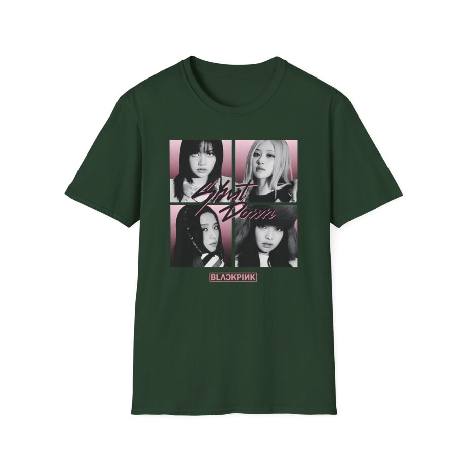 B Shut Down Unisex Softstyle T-Shirt