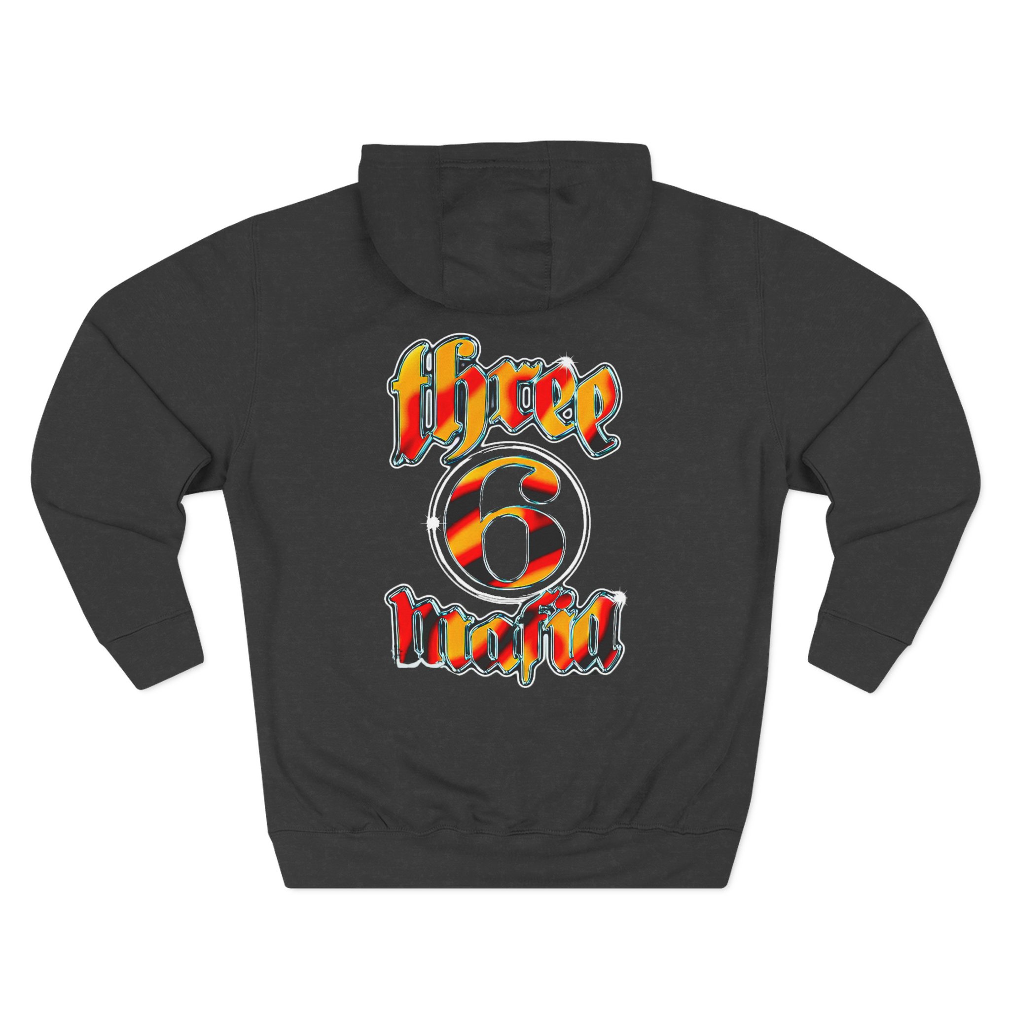 Three 6 Mafia Just Like Us Three-Panel Fleece Hoodie