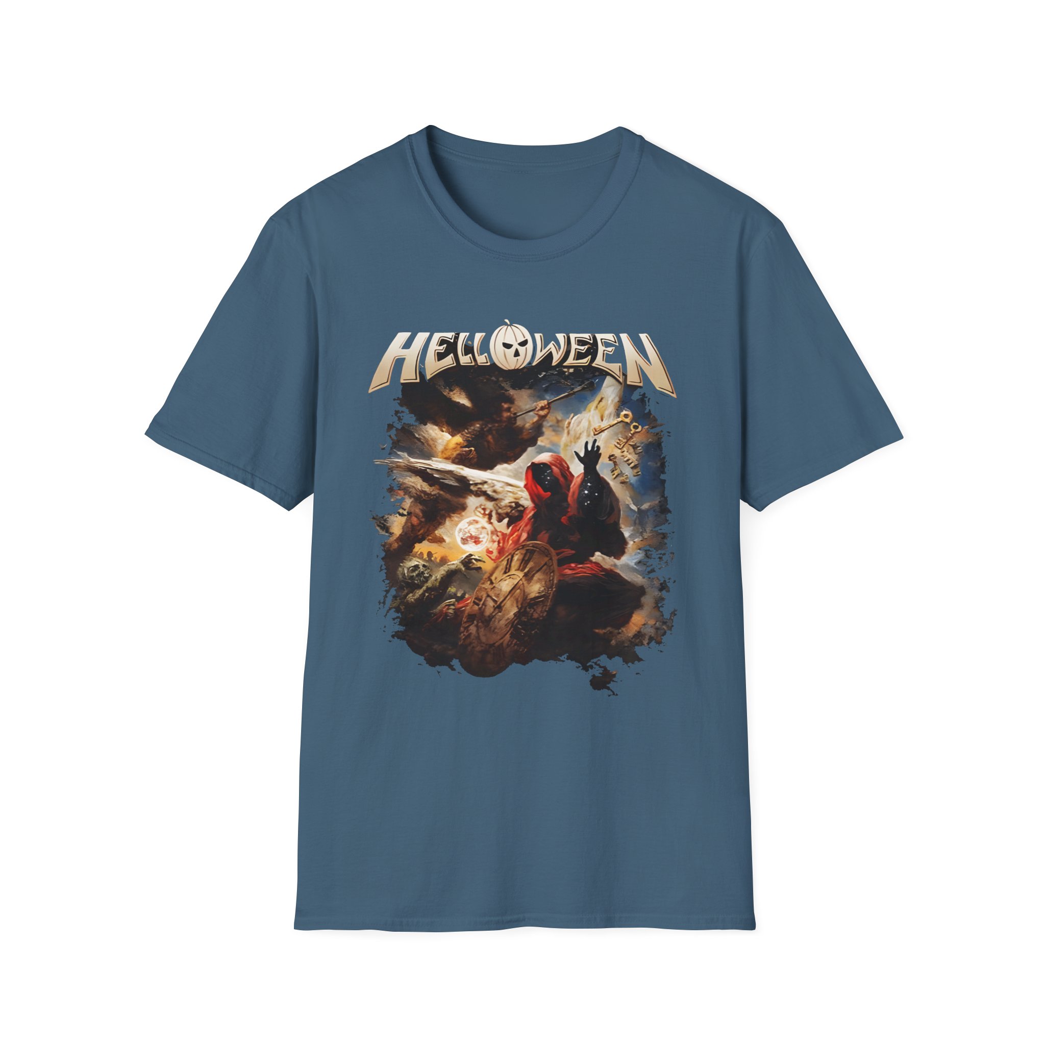 Helloween United Forces World Tour Unisex Softstyle T-Shirt