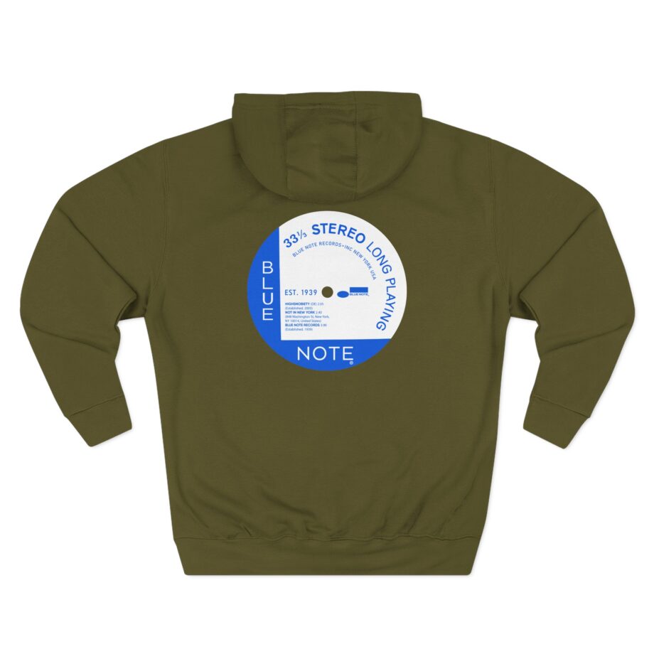Blue Note X Highsnobiety Anniversary Three-Panel Fleece Hoodie