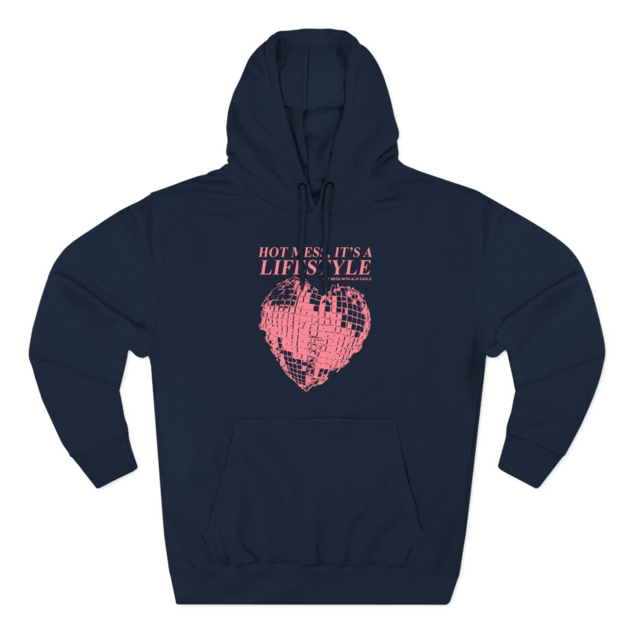 Alix Earle Unwell Three-Panel Fleece Hoodie