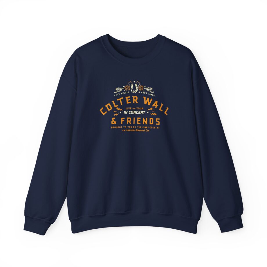 Colter Wall & Friends In Concert Unisex Heavy Blend™ Crewneck Sweatshirt