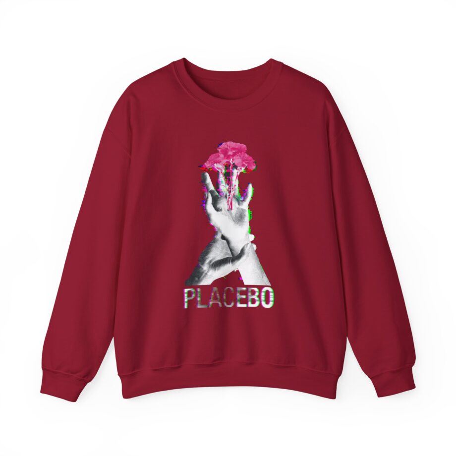 Placebo Flower Hand Unisex Heavy Blend™ Crewneck Sweatshirt