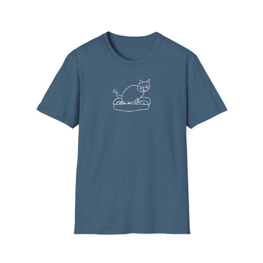 William Osman Cat Litter Unisex Softstyle T-Shirt