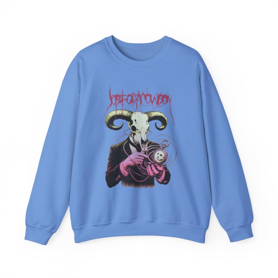 Job for a Cowboy Skull Unisex Heavy Blend™ Crewneck Sweatshirt
