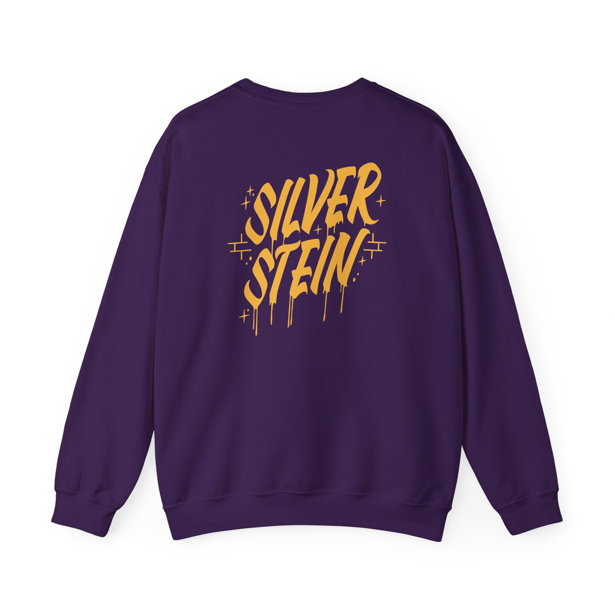 Silverstein Graffiti Skeleton Unisex Heavy Blendâ„¢ Crewneck Sweatshirt