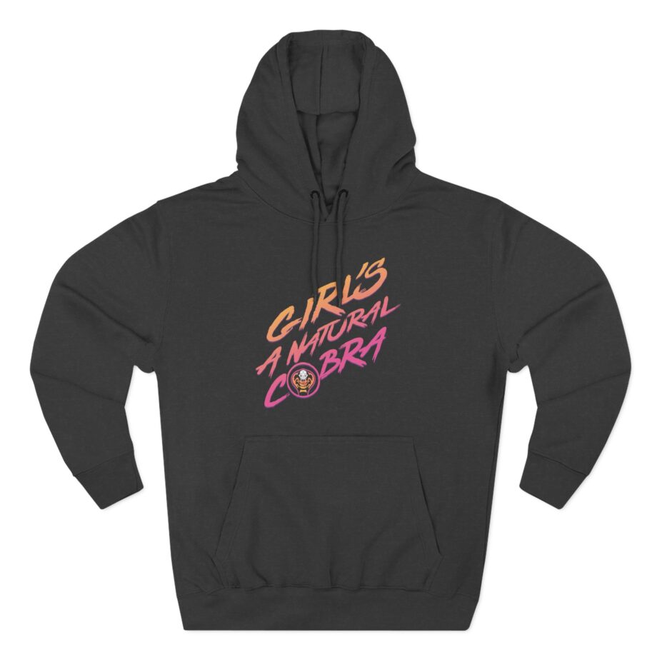 Cobra Kai Girl's Three-Panel Fleece Hoodie