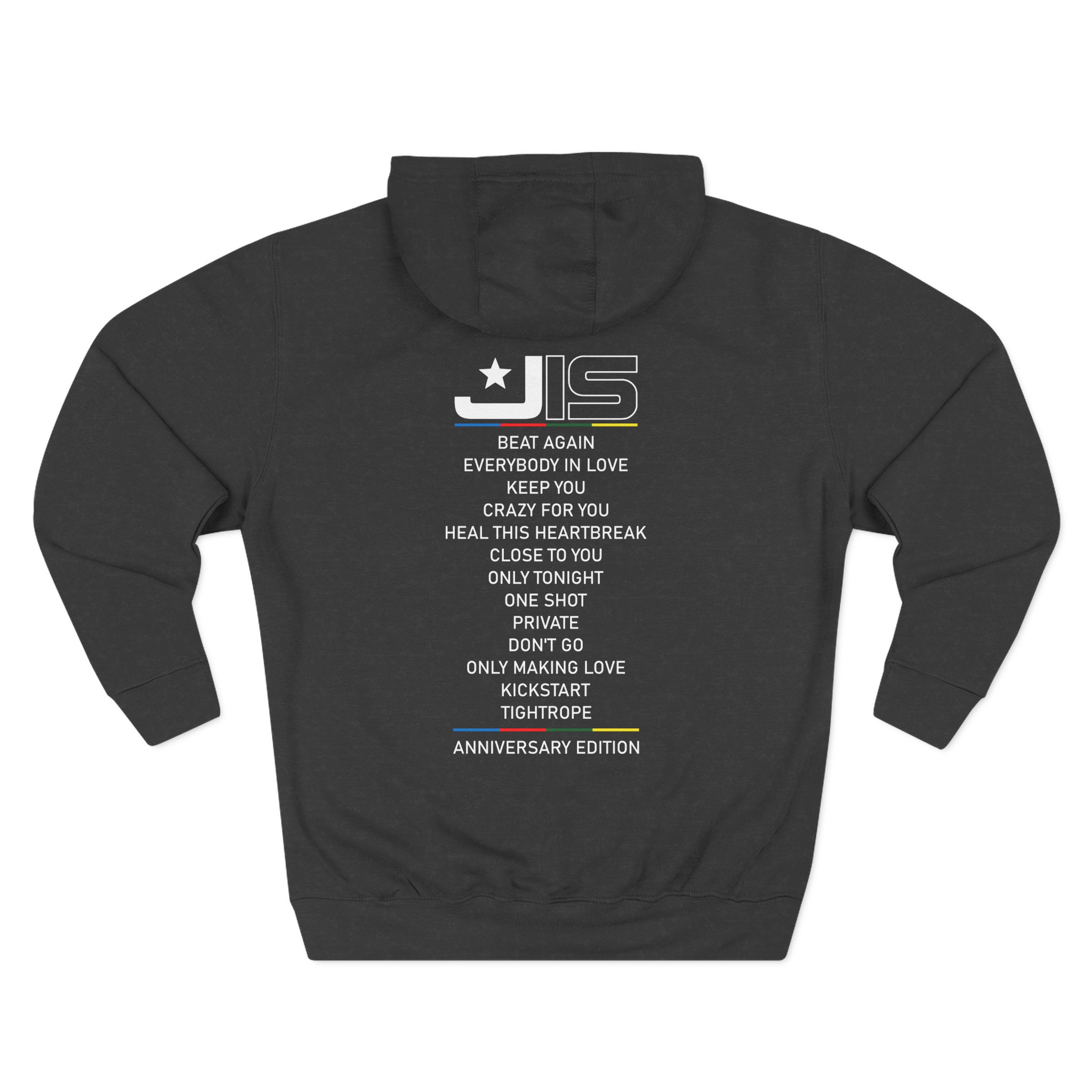 JLS J15 Anniversary Three-Panel Fleece Hoodie