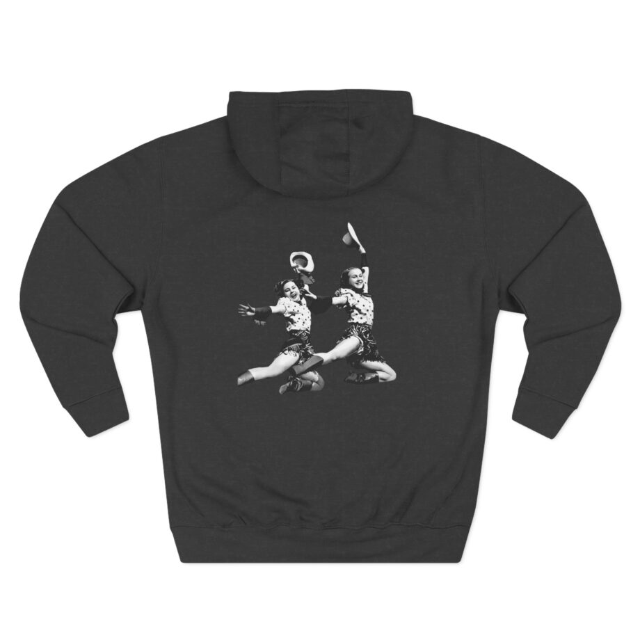 Nofx Jumping Girl Three-Panel Fleece Hoodie