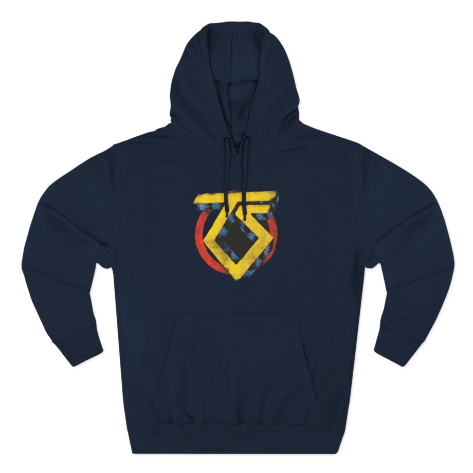 Twisted Sister Raglan Three-Panel Fleece Hoodie