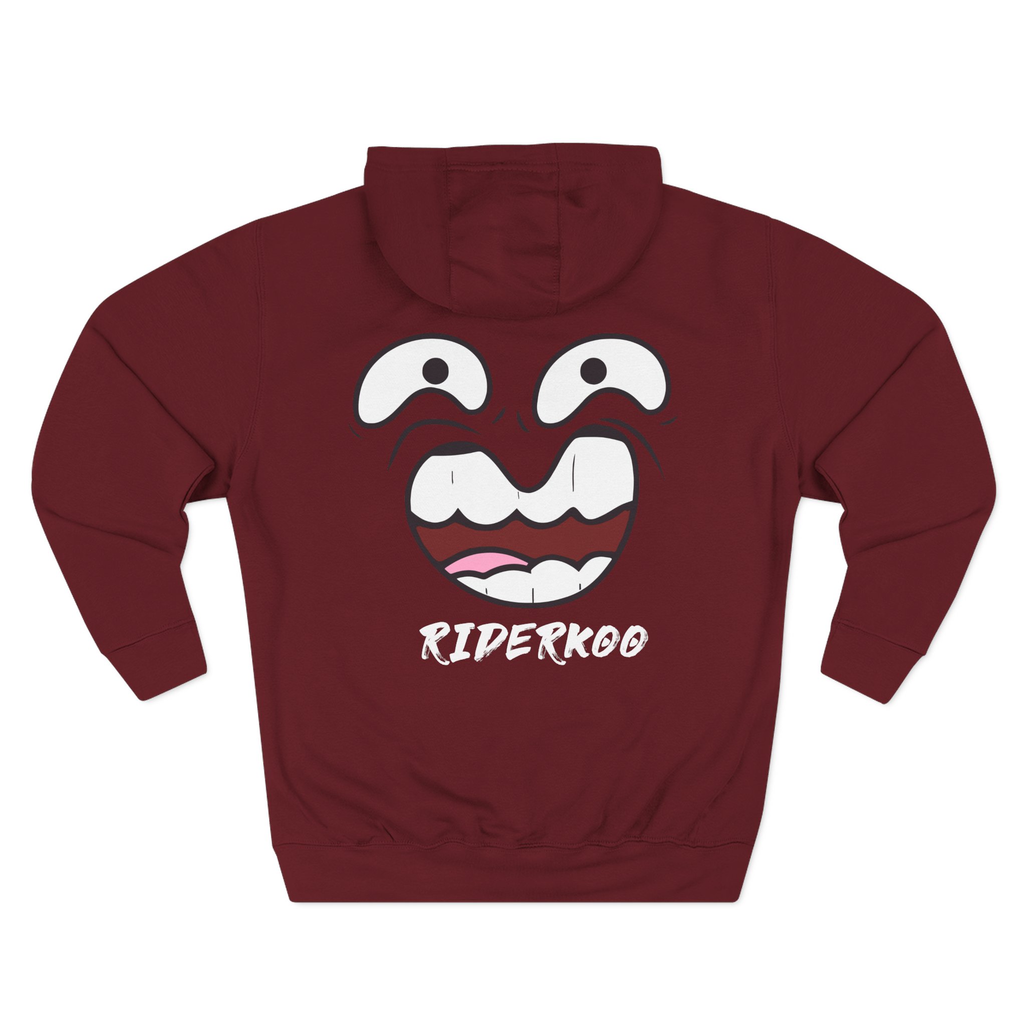 Riderkoo Three-Panel Fleece Hoodie