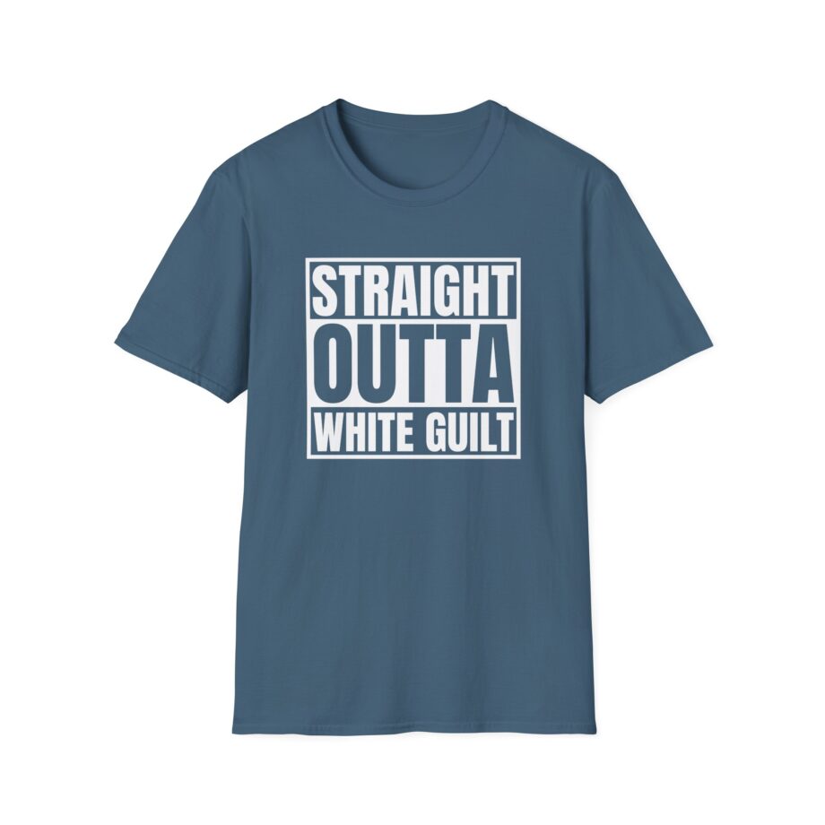 Upchurch Straight Outta White Guilt Unisex Softstyle T-Shirt