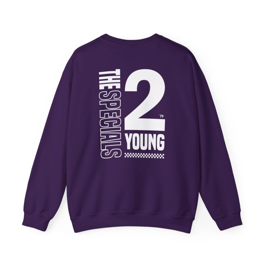 The Specials 2 Much 2 Young Unisex Heavy Blend™ Crewneck Sweatshirt