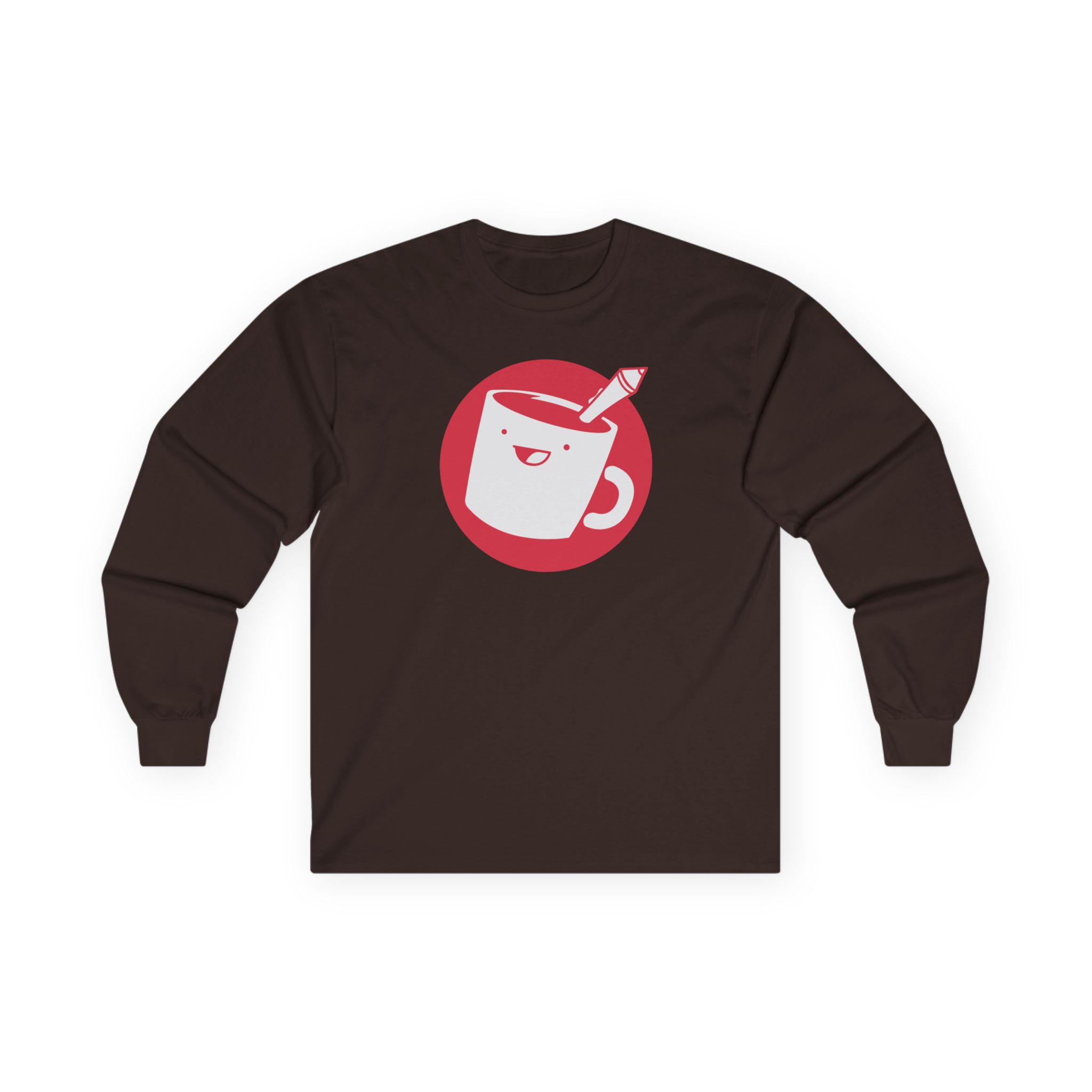 Drawfee Logo Unisex Ultra Cotton Long Sleeve Tee