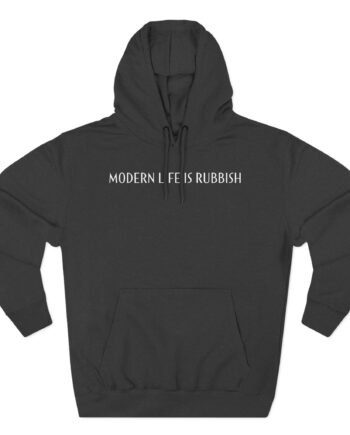 Blur Modern Life is Rubbish Three-Panel Fleece Hoodie