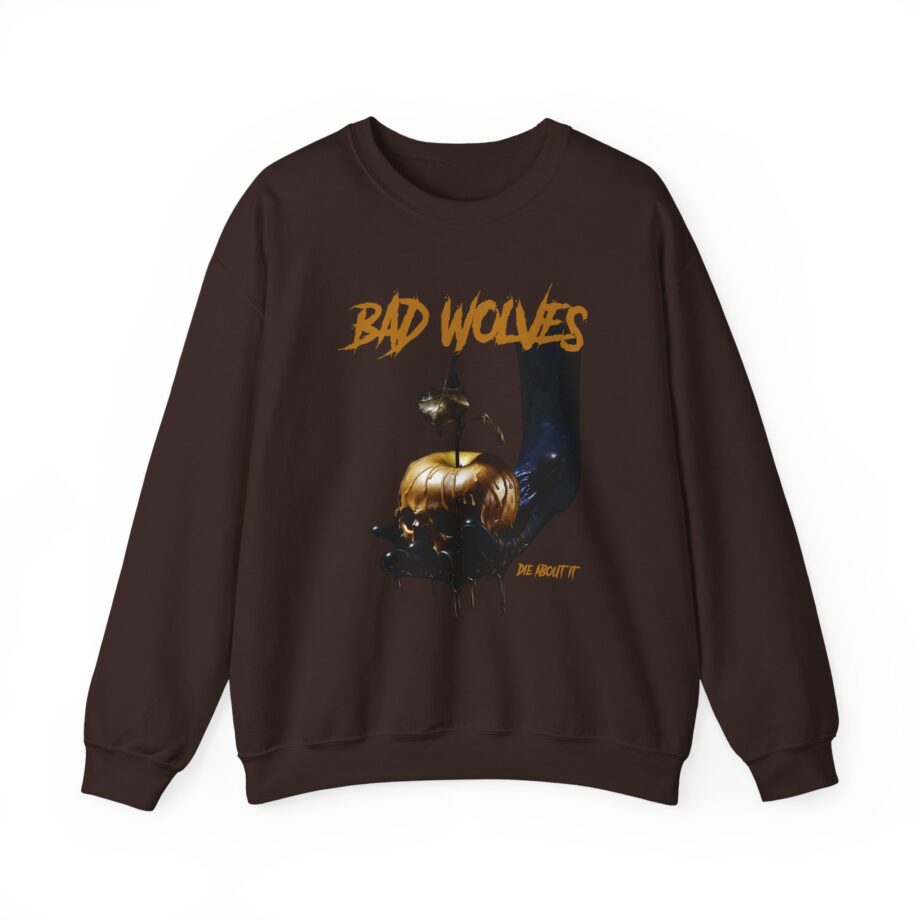 Bad Wolves Die About It Tracklist Unisex Heavy Blend™ Crewneck Sweatshirt