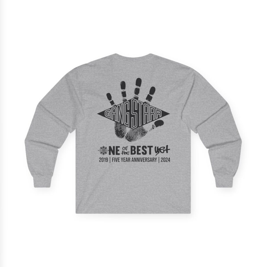 Gang Starr Ootby Fifth Anniversary Unisex Ultra Cotton Long Sleeve Tee