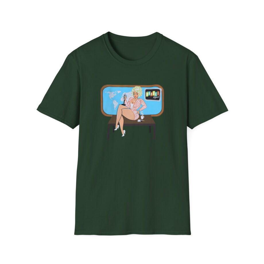 Broski Report Broski News Watching Unisex Softstyle T-Shirt