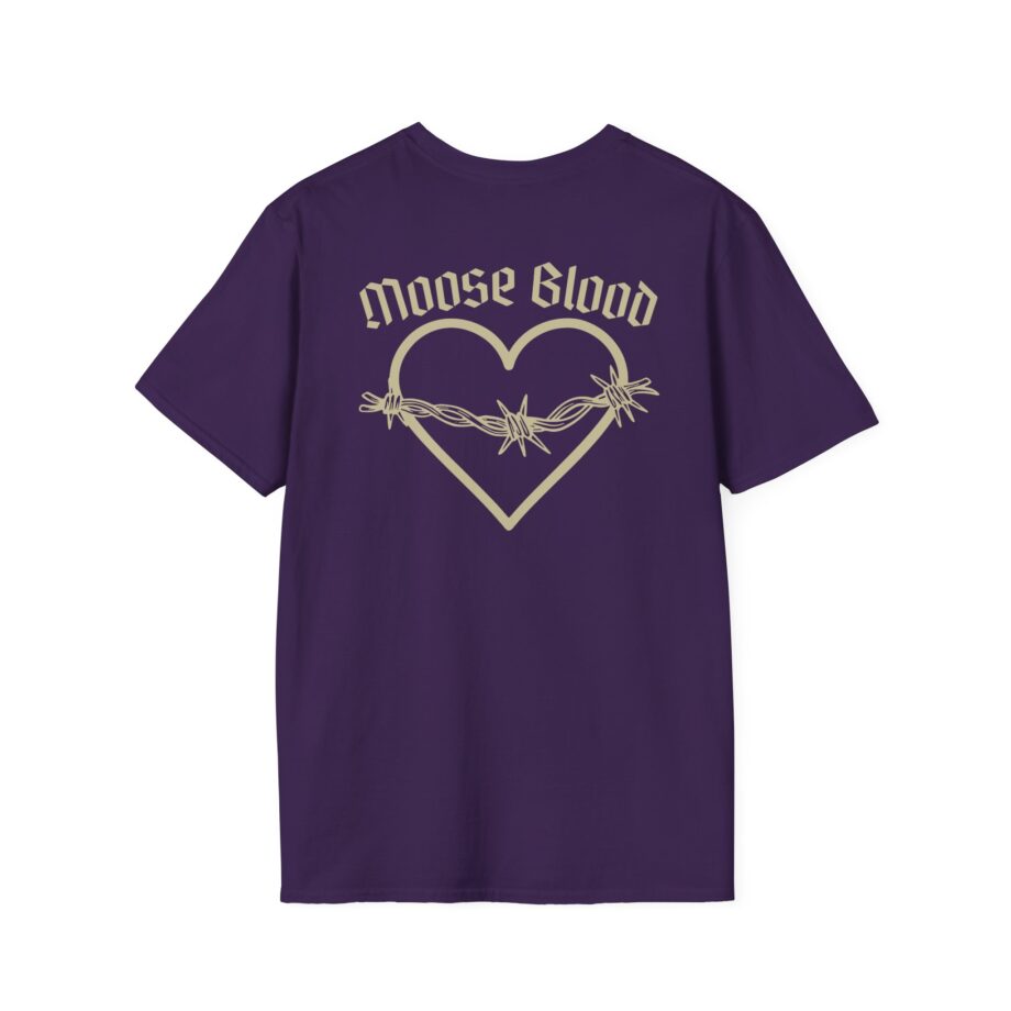 Moose Blood Barbed Wire Heart Unisex Softstyle T-Shirt