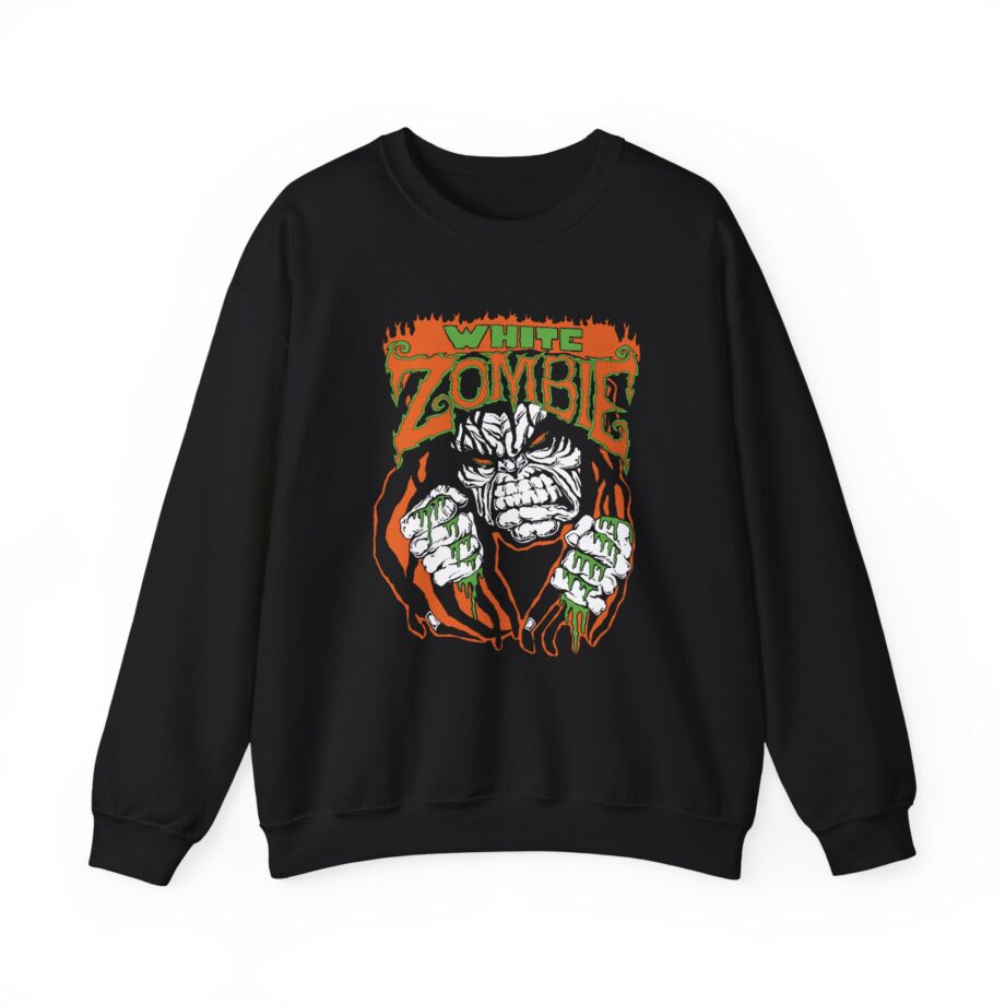 White Zombie Monster Lugosi Unisex Heavy Blend™ Crewneck Sweatshirt
