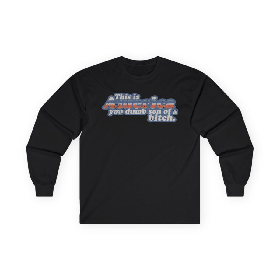 Ymh This Is America Unisex Ultra Cotton Long Sleeve Tee