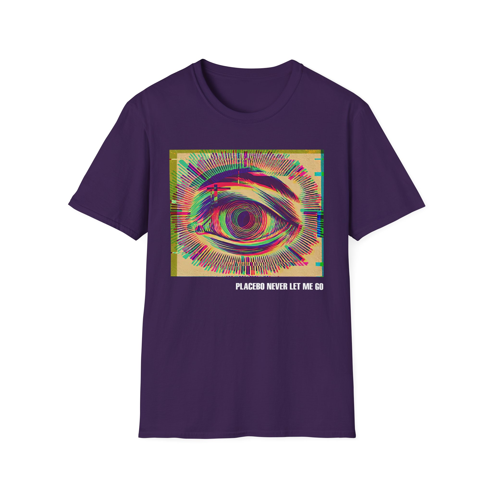 Placebo Glitch Eye Unisex Softstyle T-Shirt