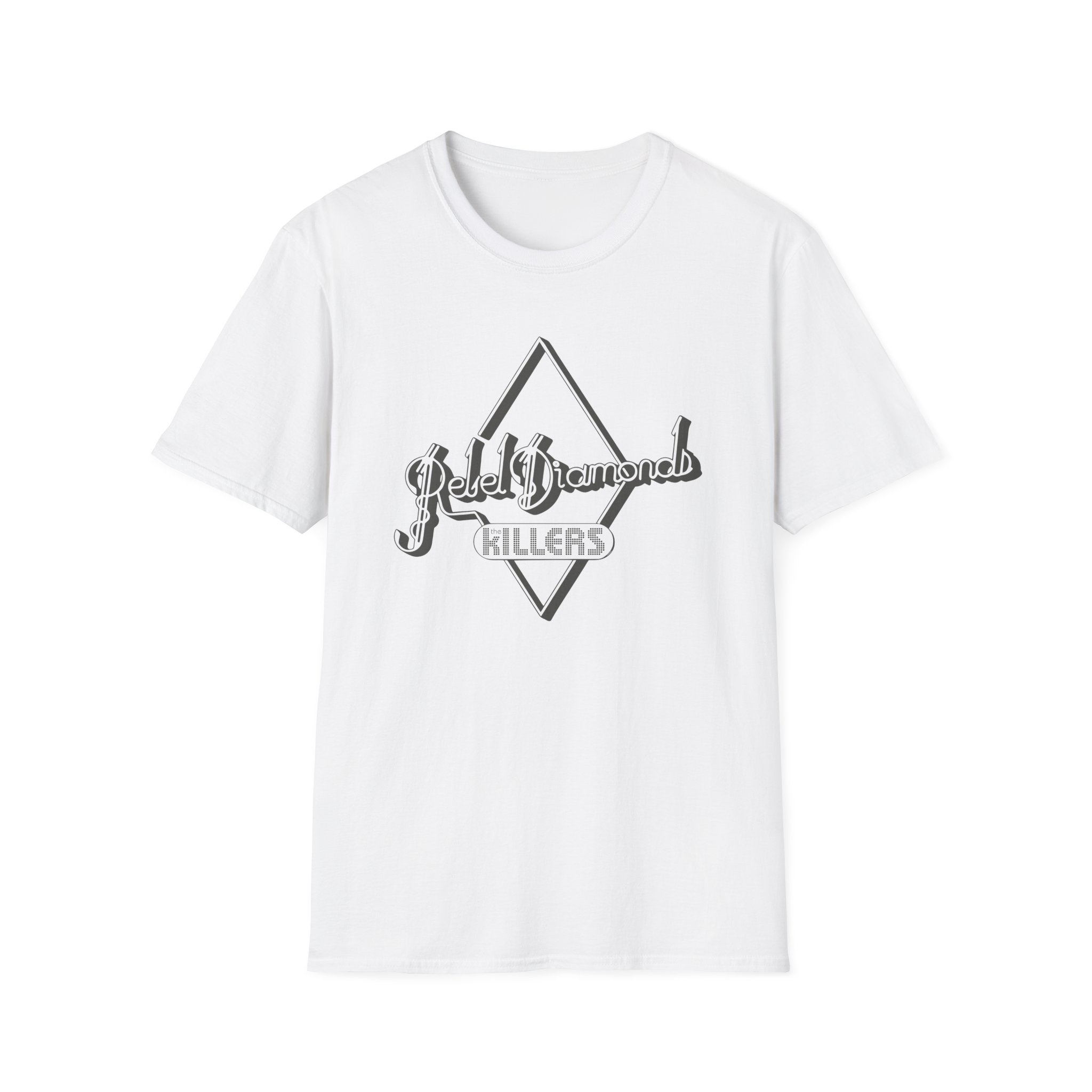 TK Rebel Diamonds Logo Unisex Softstyle T-Shirt