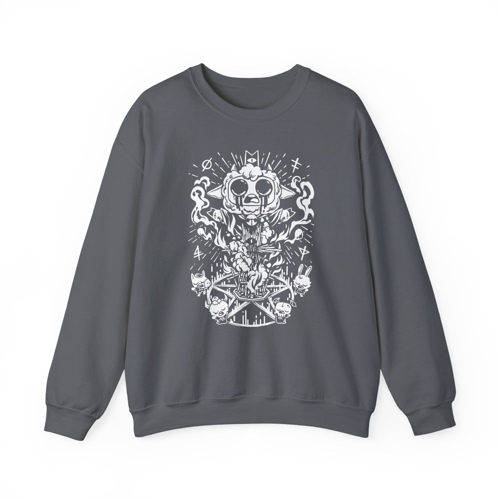 Cult of the Lamb Unisex Heavy Blendâ„¢ Crewneck Sweatshirt