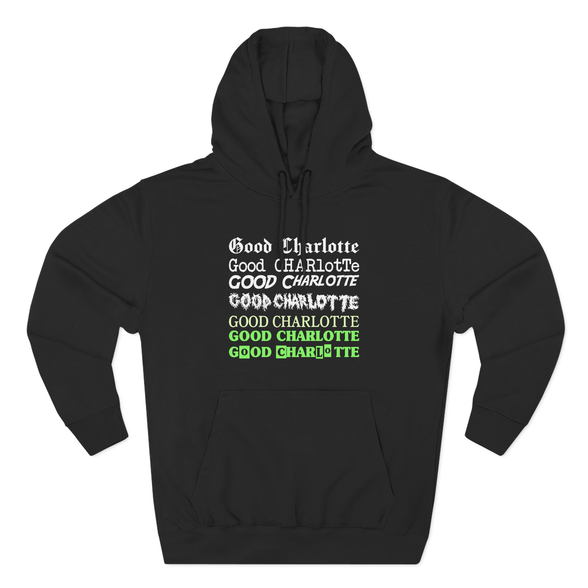 Good Charlotte Chinatown market Three-Panel Fleece Hoodie