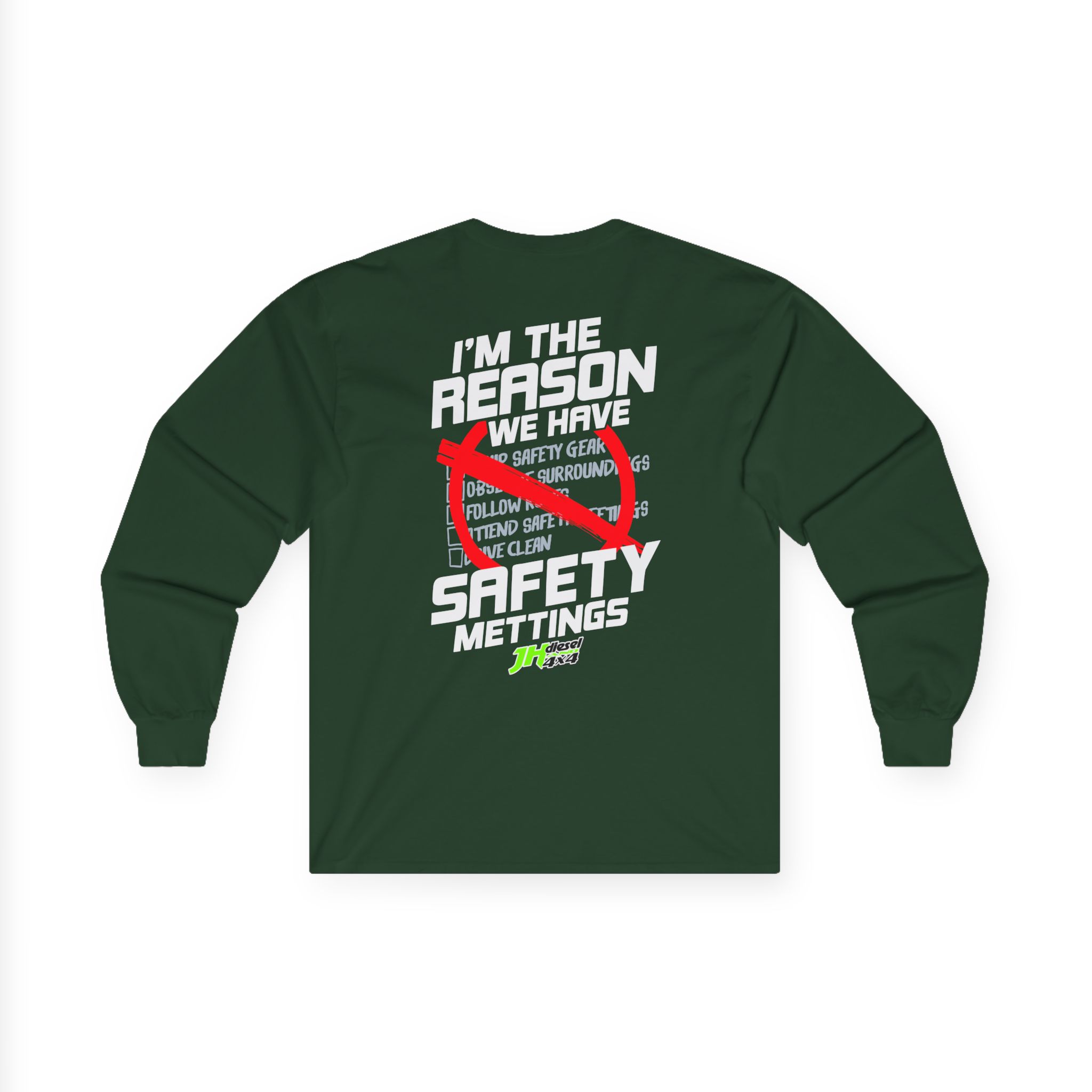 Cleetus Mcfarland Jh's Safety Meeting Unisex Ultra Cotton Long Sleeve Tee