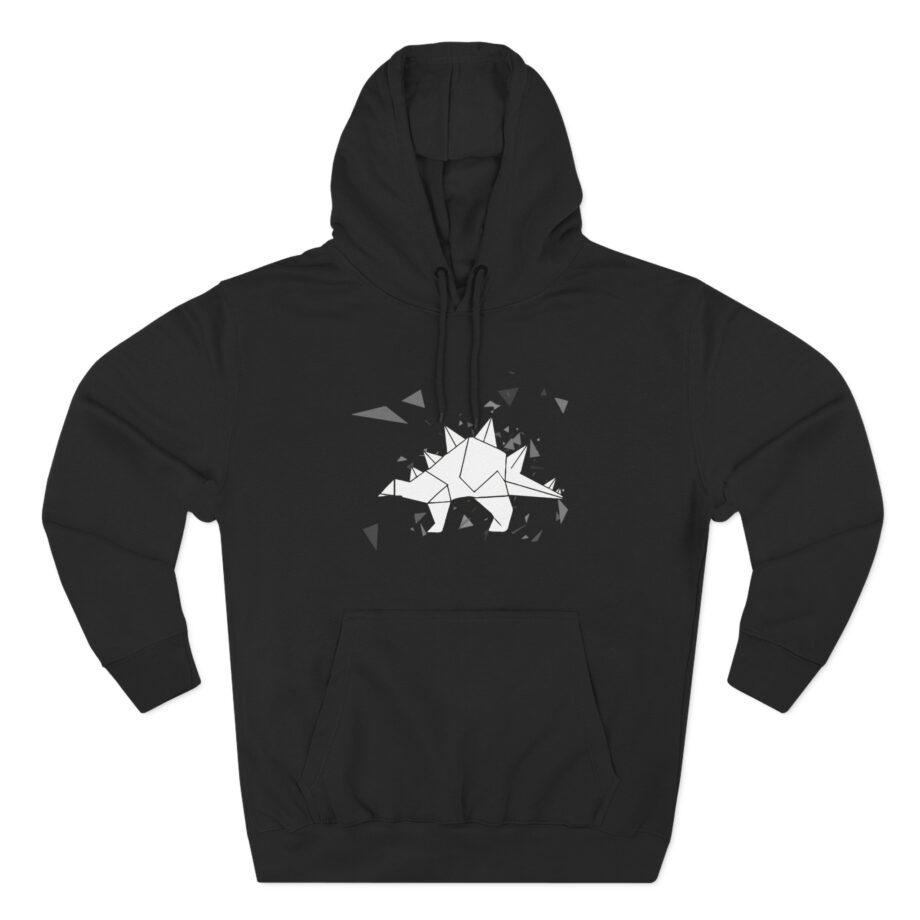 Stegi Three-Panel Fleece Hoodie
