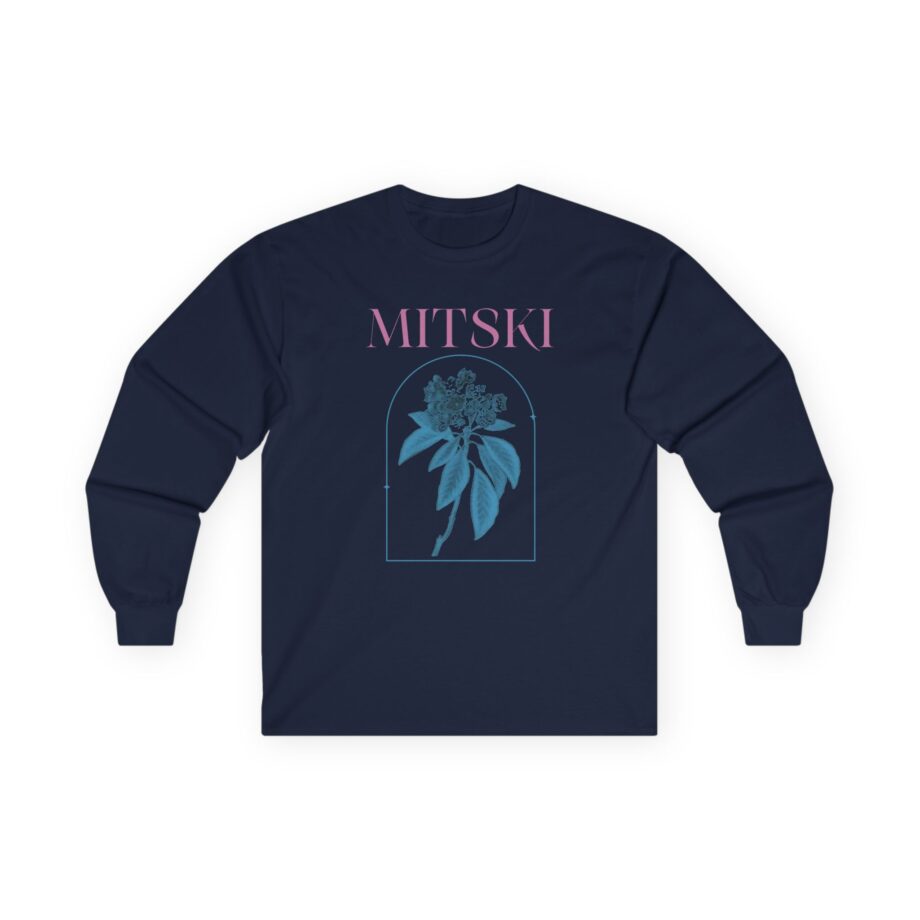 Mitski Mountain Laurel Raglan Unisex Ultra Cotton Long Sleeve Tee