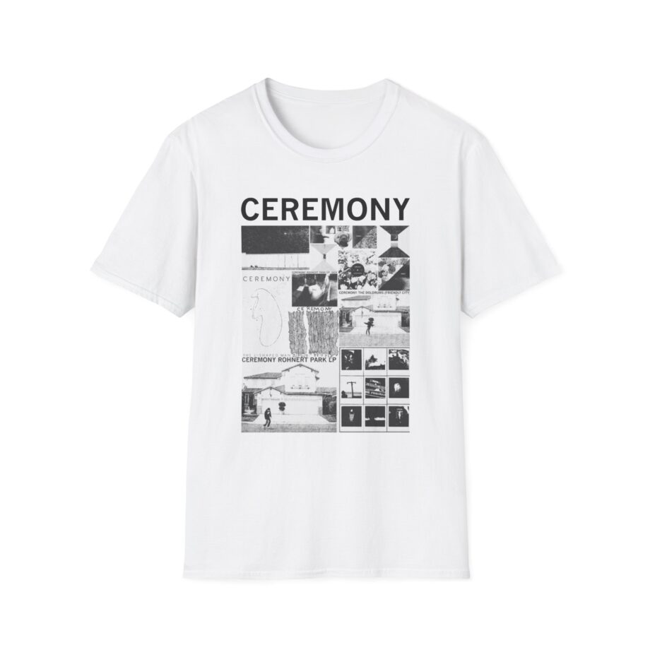 Ceremony Discography Unisex Softstyle T-Shirt