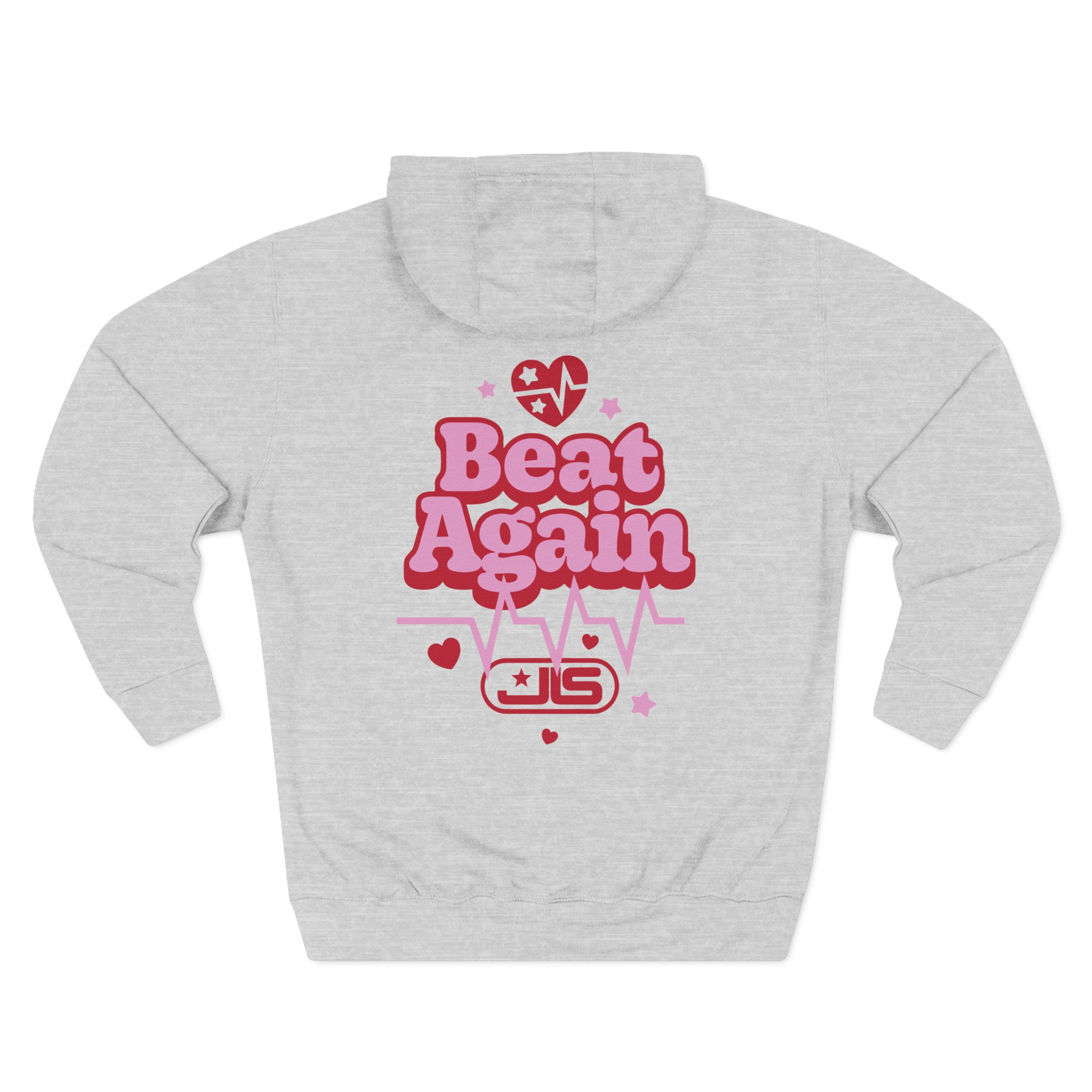 JLS Beat Again Three-Panel Fleece Hoodie