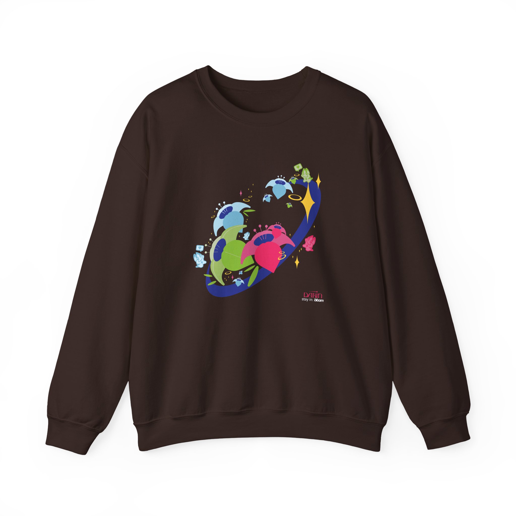 Dabin Stay in Bloom Pigment Dyed Unisex Heavy Blendâ„¢ Crewneck Sweatshirt