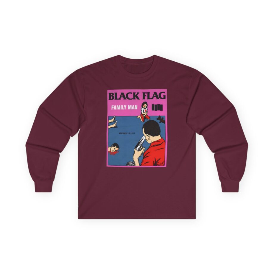Black Flag Family Man Unisex Ultra Cotton Long Sleeve Tee