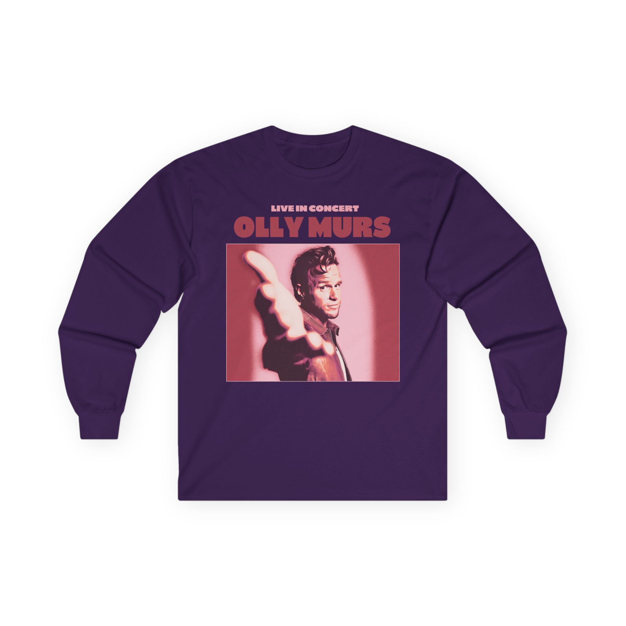 Olly Murs Live In Concert Unisex Ultra Cotton Long Sleeve Tee
