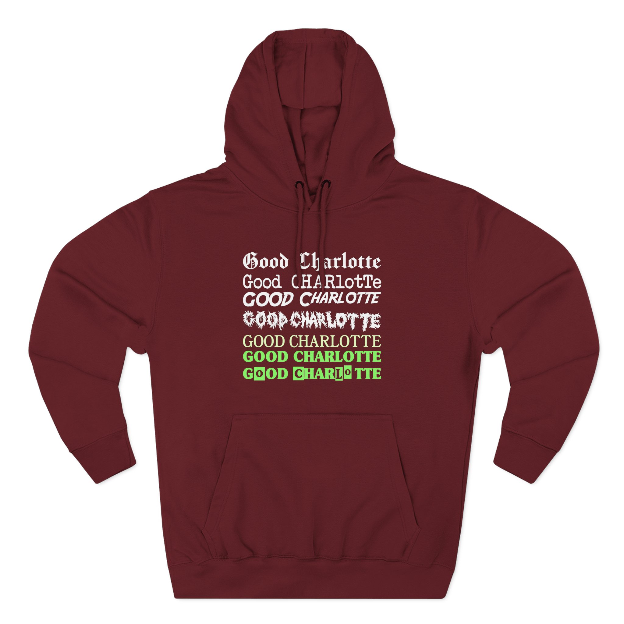 Good Charlotte Chinatown market Three-Panel Fleece Hoodie