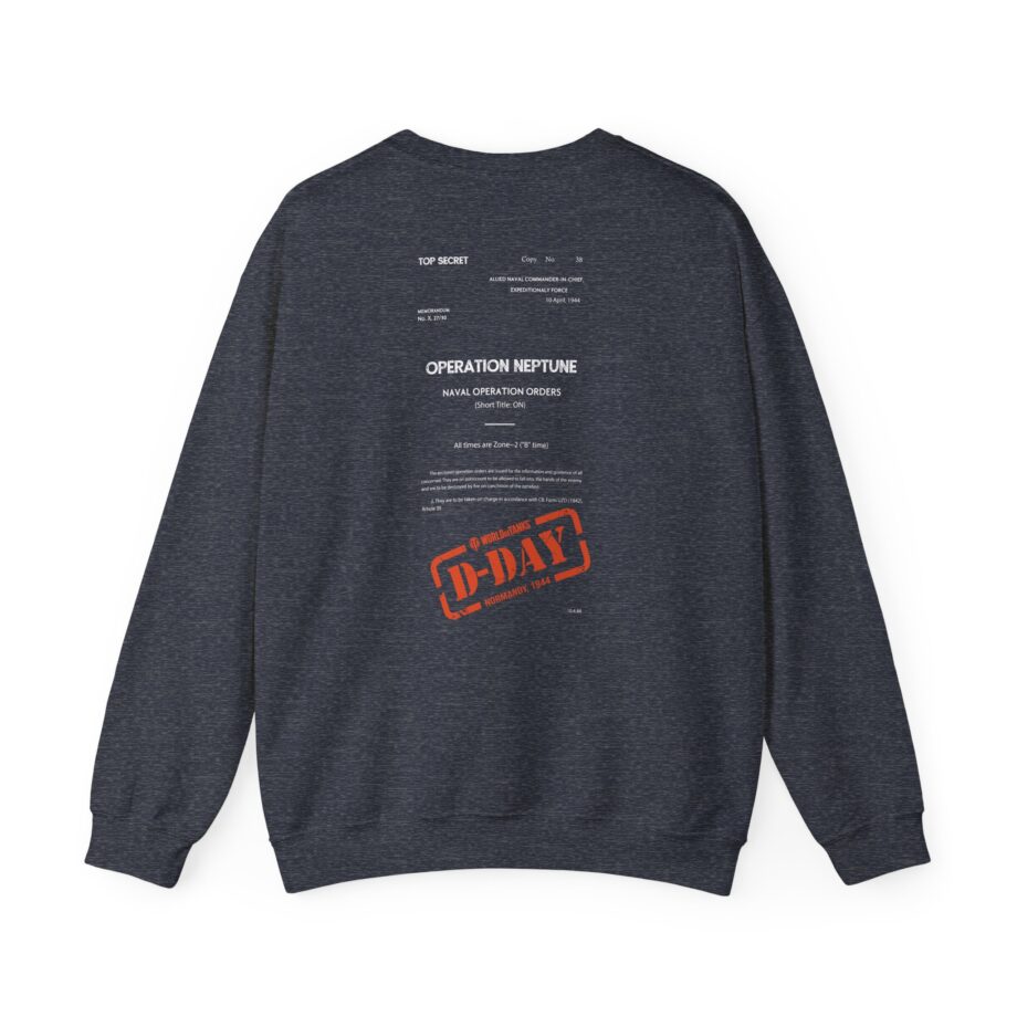 World of Tank Wot D-day Top Secret Unisex Heavy Blend™ Crewneck Sweatshirt