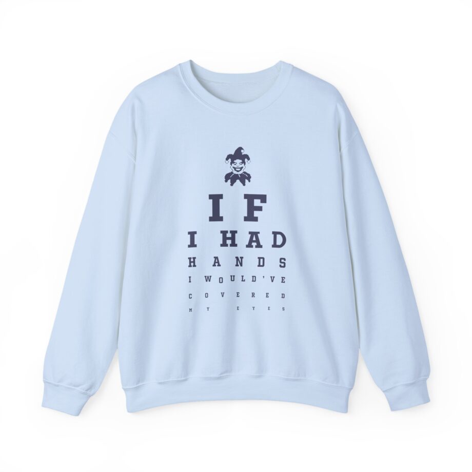 Balatro Jimbo Eye Test Unisex Heavy Blend™ Crewneck Sweatshirt