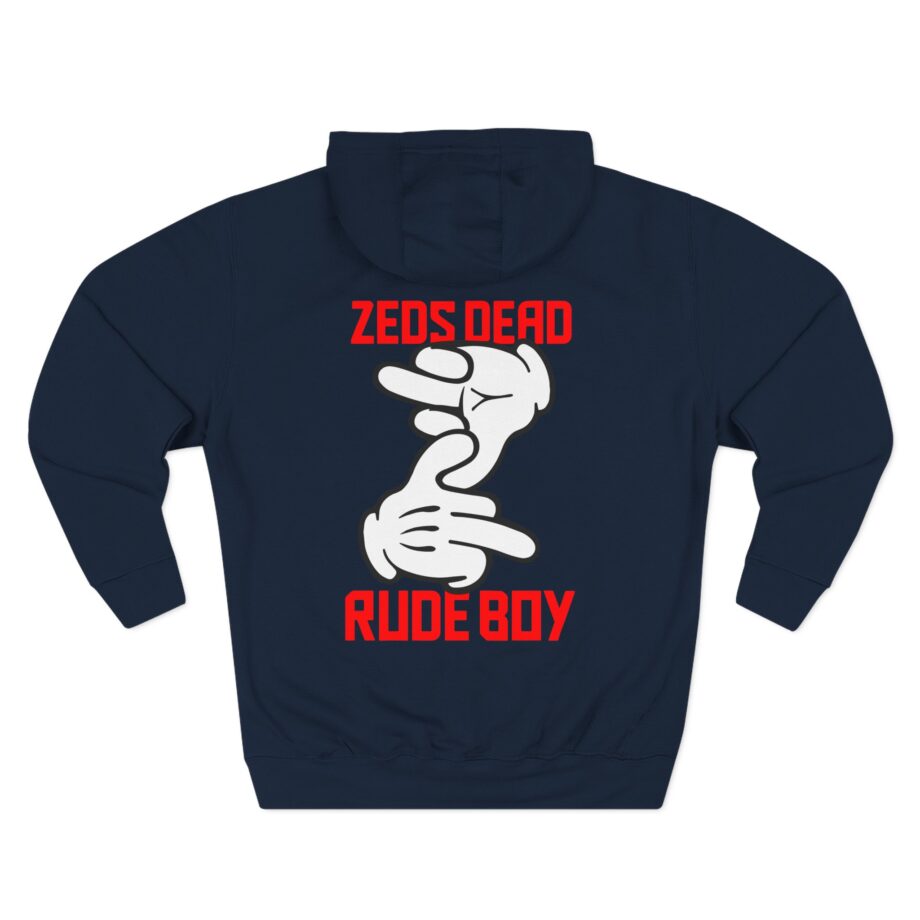Zeds Dead Rude Boy Three-Panel Fleece Hoodie