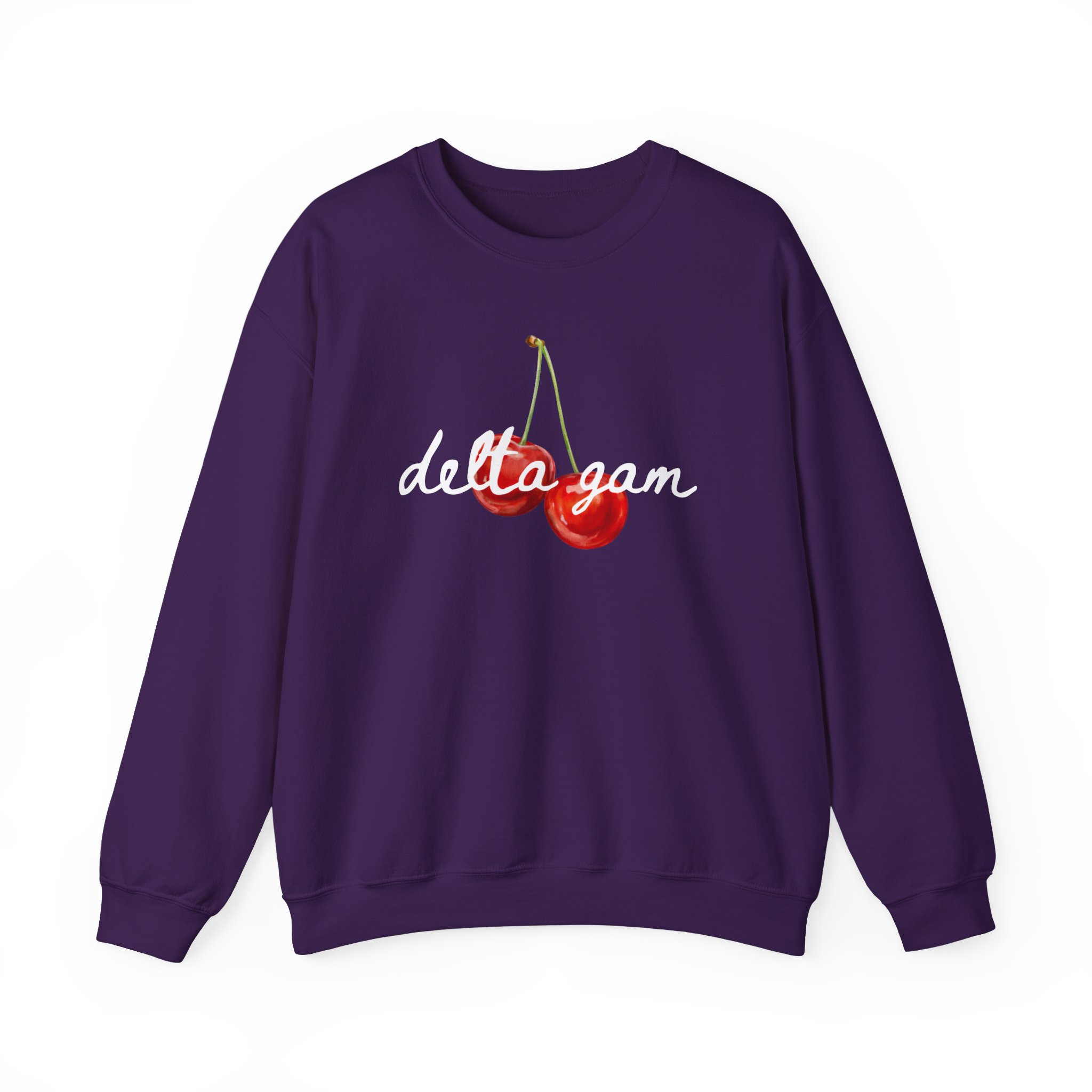 Delta Gamma Cherry Unisex Heavy Blendâ„¢ Crewneck Sweatshirt